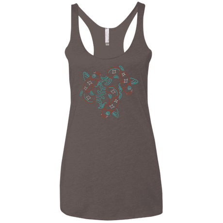 T-Shirts Macchiato / X-Small Koi Koi Women's Triblend Racerback Tank