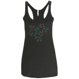 T-Shirts Vintage Black / X-Small Koi Koi Women's Triblend Racerback Tank