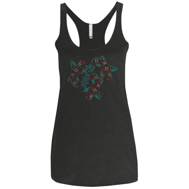 T-Shirts Vintage Black / X-Small Koi Koi Women's Triblend Racerback Tank