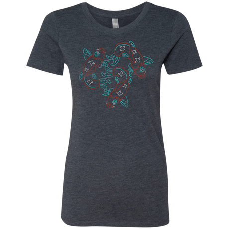 T-Shirts Vintage Navy / S Koi Koi Women's Triblend T-Shirt