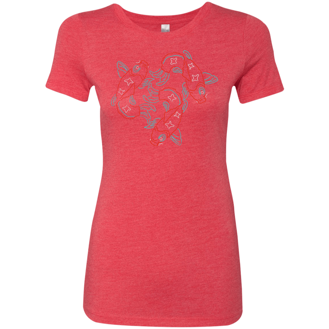 T-Shirts Vintage Red / S Koi Koi Women's Triblend T-Shirt