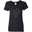 T-Shirts Black / S Koi Koi Women's V-Neck T-Shirt