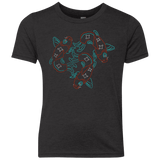 T-Shirts Vintage Black / YXS Koi Koi Youth Triblend T-Shirt