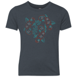T-Shirts Vintage Navy / YXS Koi Koi Youth Triblend T-Shirt