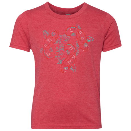 T-Shirts Vintage Red / YXS Koi Koi Youth Triblend T-Shirt