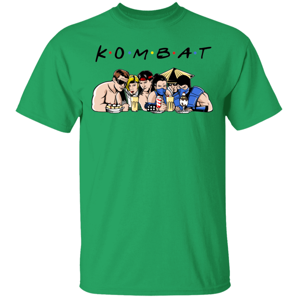 T-Shirts Irish Green / S Kombat Friends T-Shirt