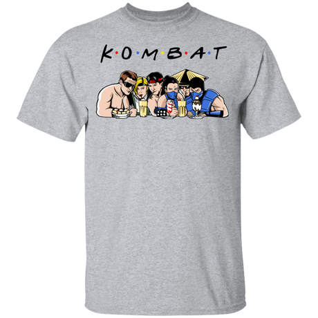 T-Shirts Sport Grey / YXS Kombat Friends Youth T-Shirt