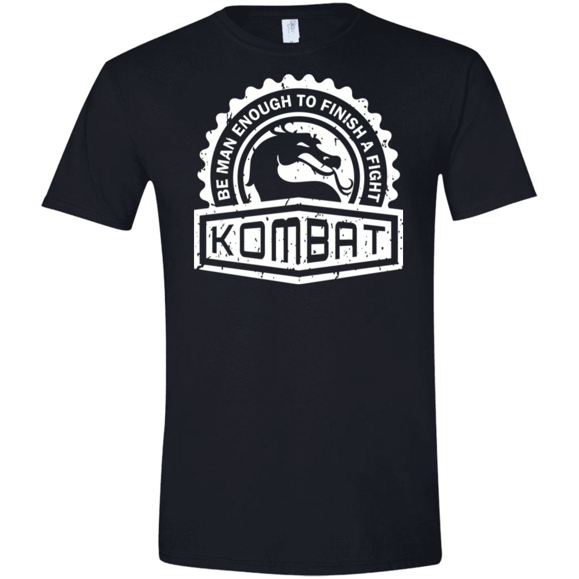 T-Shirts Black / X-Small Kombat Men's Semi-Fitted Softstyle
