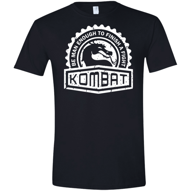 T-Shirts Black / X-Small Kombat Men's Semi-Fitted Softstyle