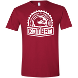 T-Shirts Cardinal Red / S Kombat Men's Semi-Fitted Softstyle