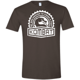 T-Shirts Dark Chocolate / S Kombat Men's Semi-Fitted Softstyle