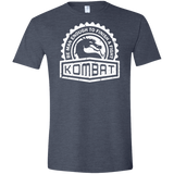 T-Shirts Heather Navy / S Kombat Men's Semi-Fitted Softstyle