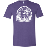 T-Shirts Heather Purple / S Kombat Men's Semi-Fitted Softstyle