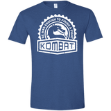 T-Shirts Heather Royal / X-Small Kombat Men's Semi-Fitted Softstyle