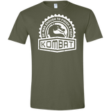 T-Shirts Military Green / S Kombat Men's Semi-Fitted Softstyle