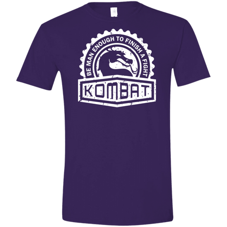 T-Shirts Purple / S Kombat Men's Semi-Fitted Softstyle