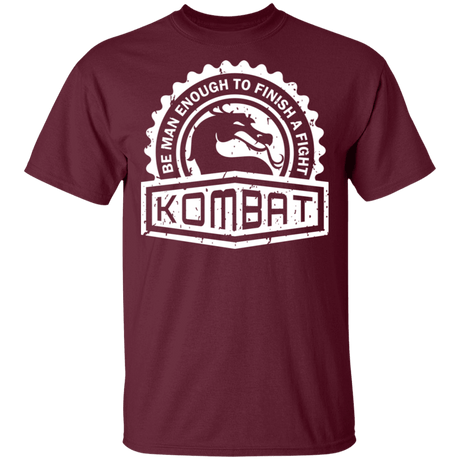 T-Shirts Maroon / S Kombat T-Shirt