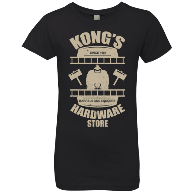 T-Shirts Black / YXS Kongs Hardware Store Girls Premium T-Shirt