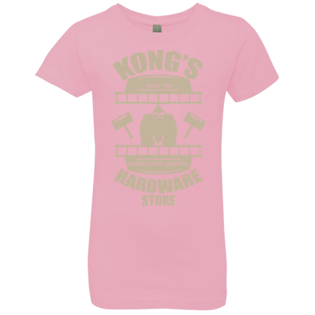 T-Shirts Light Pink / YXS Kongs Hardware Store Girls Premium T-Shirt