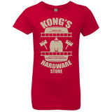 T-Shirts Red / YXS Kongs Hardware Store Girls Premium T-Shirt