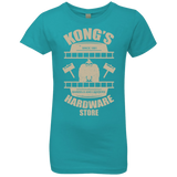 T-Shirts Tahiti Blue / YXS Kongs Hardware Store Girls Premium T-Shirt