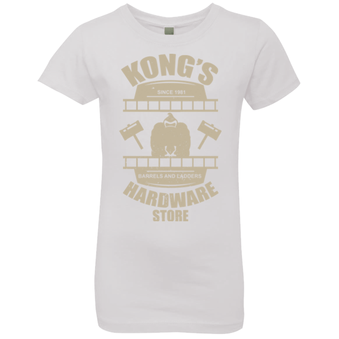 T-Shirts White / YXS Kongs Hardware Store Girls Premium T-Shirt