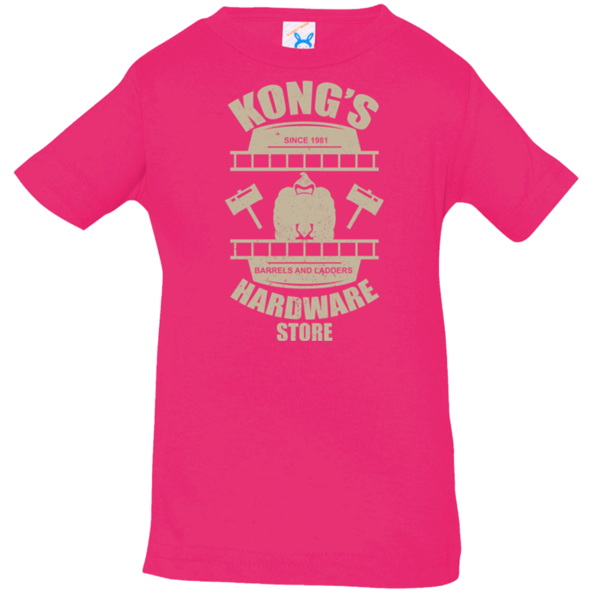 T-Shirts Hot Pink / 6 Months Kongs Hardware Store Infant PremiumT-Shirt