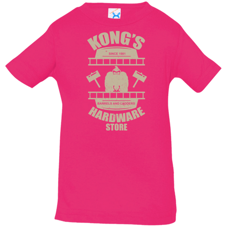 T-Shirts Hot Pink / 6 Months Kongs Hardware Store Infant PremiumT-Shirt