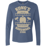 T-Shirts Indigo / Small Kongs Hardware Store Men's Premium Long Sleeve
