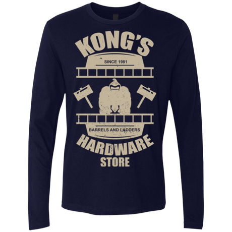 T-Shirts Midnight Navy / Small Kongs Hardware Store Men's Premium Long Sleeve