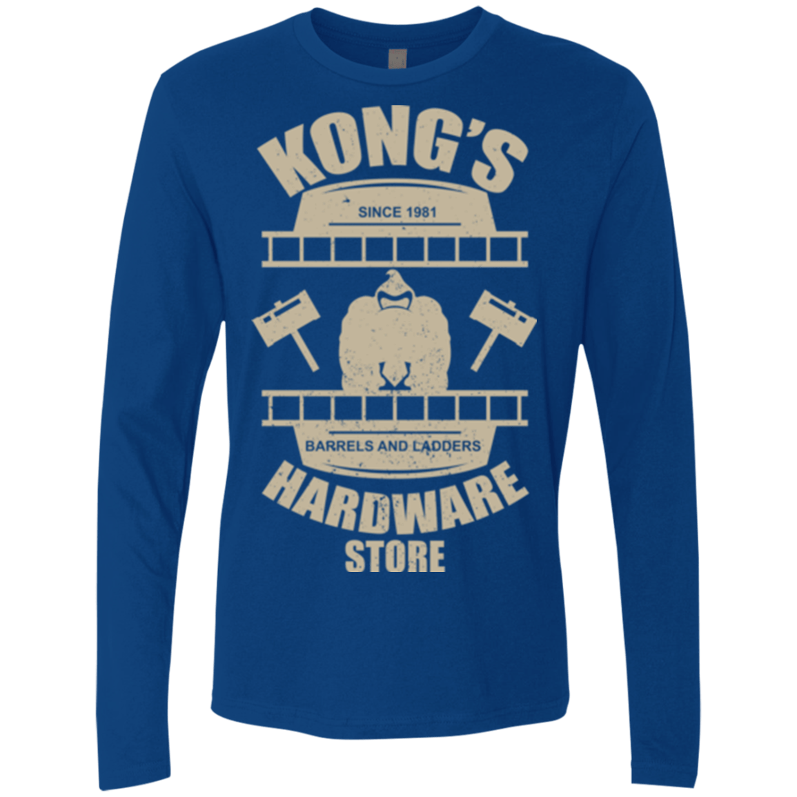 T-Shirts Royal / Small Kongs Hardware Store Men's Premium Long Sleeve