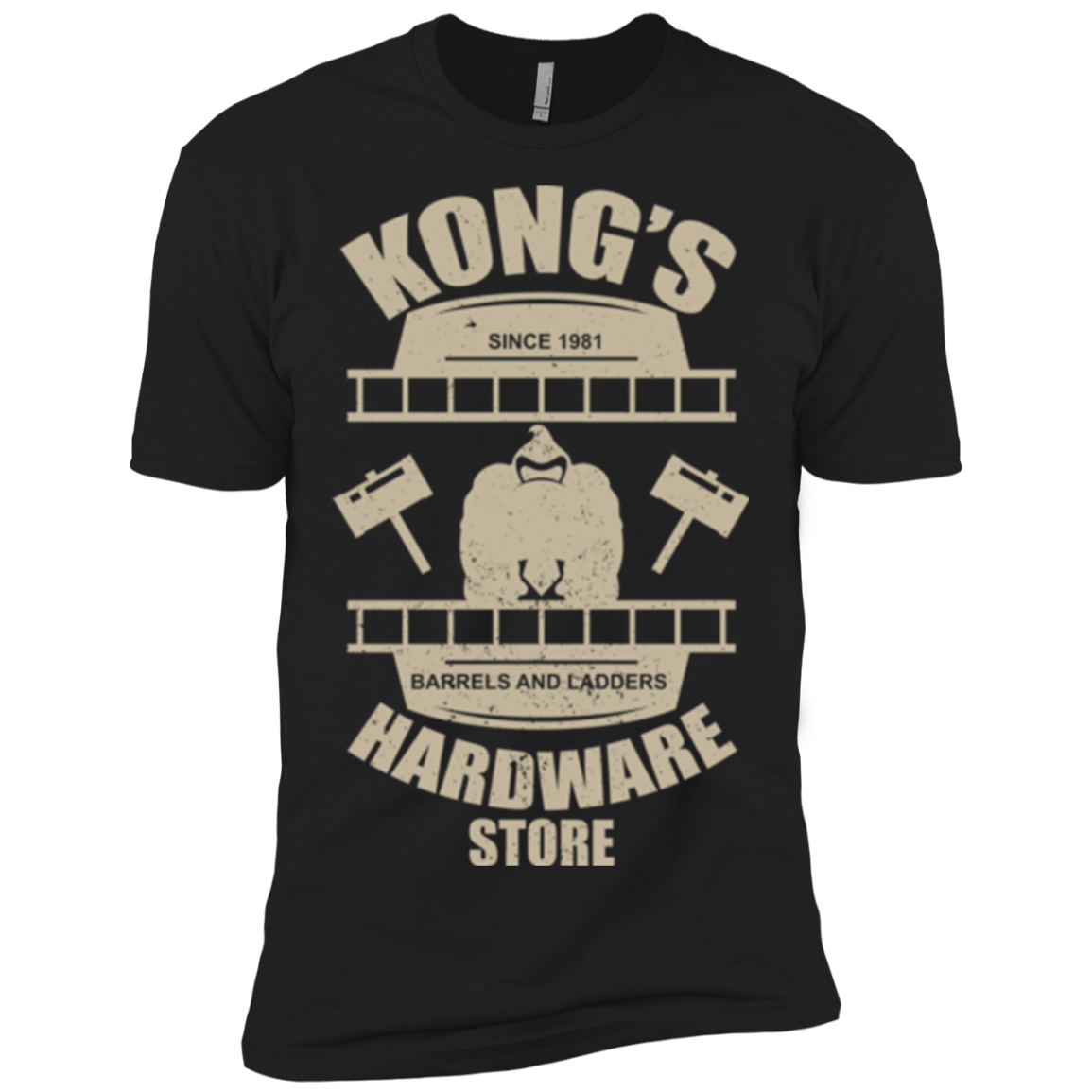 T-Shirts Black / X-Small Kongs Hardware Store Men's Premium T-Shirt