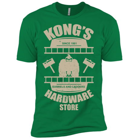 T-Shirts Kelly Green / X-Small Kongs Hardware Store Men's Premium T-Shirt