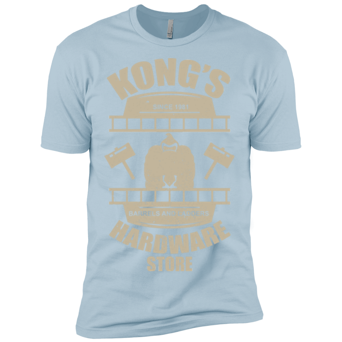 T-Shirts Light Blue / X-Small Kongs Hardware Store Men's Premium T-Shirt