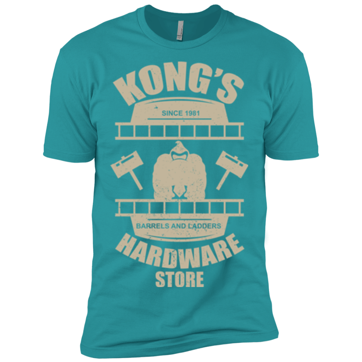 T-Shirts Tahiti Blue / X-Small Kongs Hardware Store Men's Premium T-Shirt