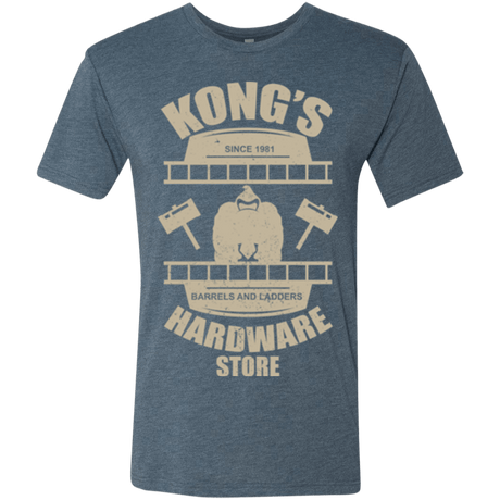 T-Shirts Indigo / Small Kongs Hardware Store Men's Triblend T-Shirt