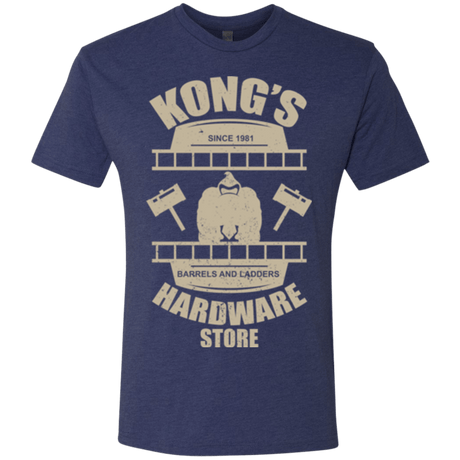 T-Shirts Vintage Navy / Small Kongs Hardware Store Men's Triblend T-Shirt