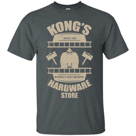 T-Shirts Dark Heather / Small Kongs Hardware Store T-Shirt