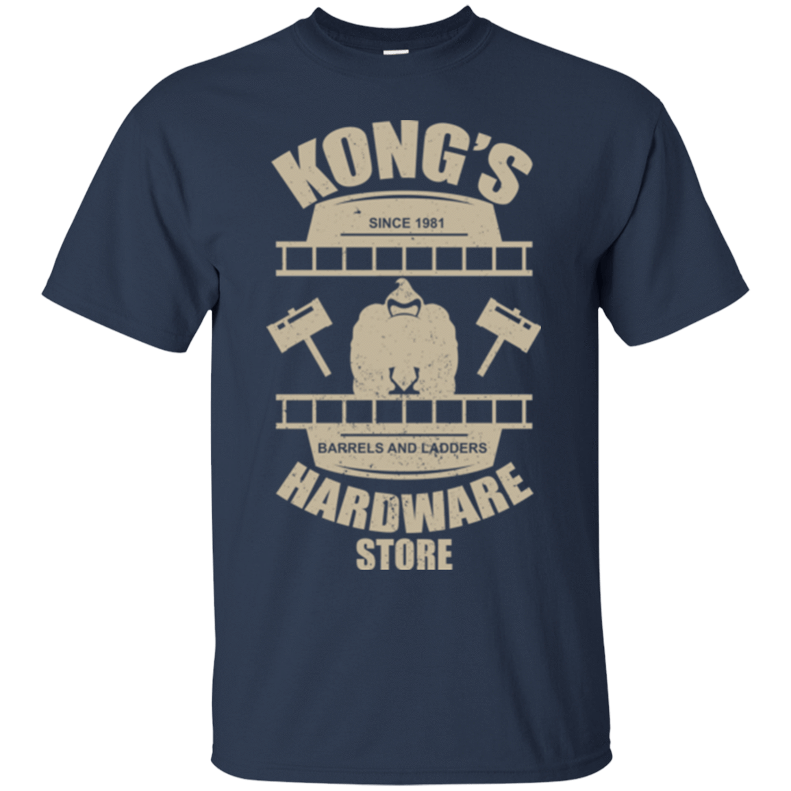 T-Shirts Navy / Small Kongs Hardware Store T-Shirt