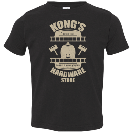 T-Shirts Black / 2T Kongs Hardware Store Toddler Premium T-Shirt