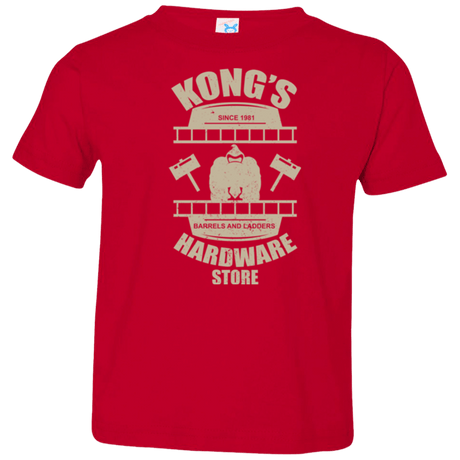 T-Shirts Red / 2T Kongs Hardware Store Toddler Premium T-Shirt