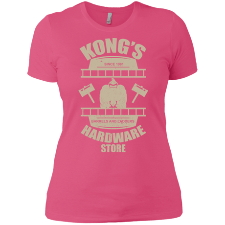 T-Shirts Hot Pink / X-Small Kongs Hardware Store Women's Premium T-Shirt