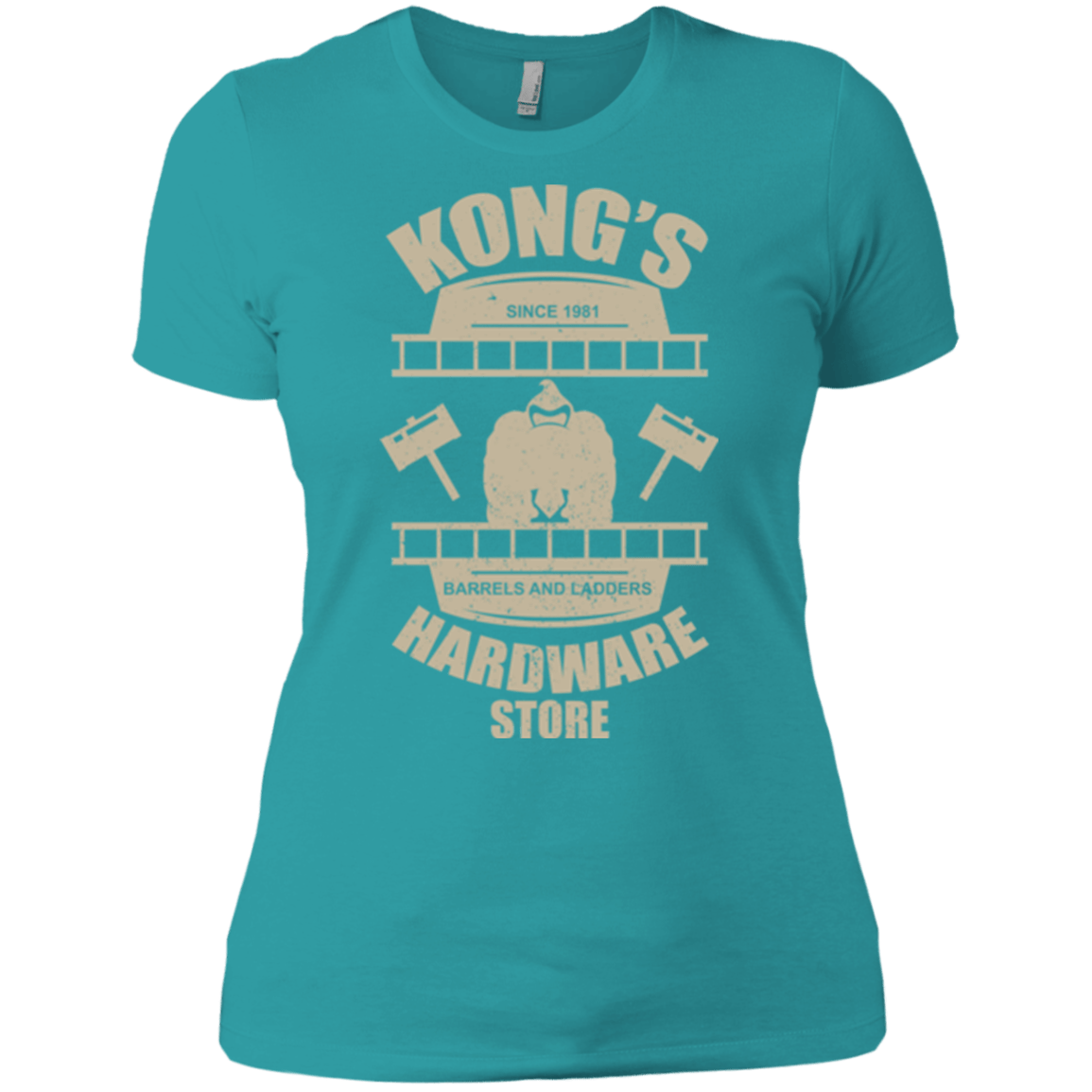T-Shirts Tahiti Blue / X-Small Kongs Hardware Store Women's Premium T-Shirt
