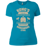 T-Shirts Turquoise / X-Small Kongs Hardware Store Women's Premium T-Shirt
