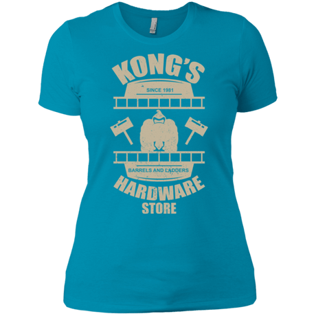 T-Shirts Turquoise / X-Small Kongs Hardware Store Women's Premium T-Shirt