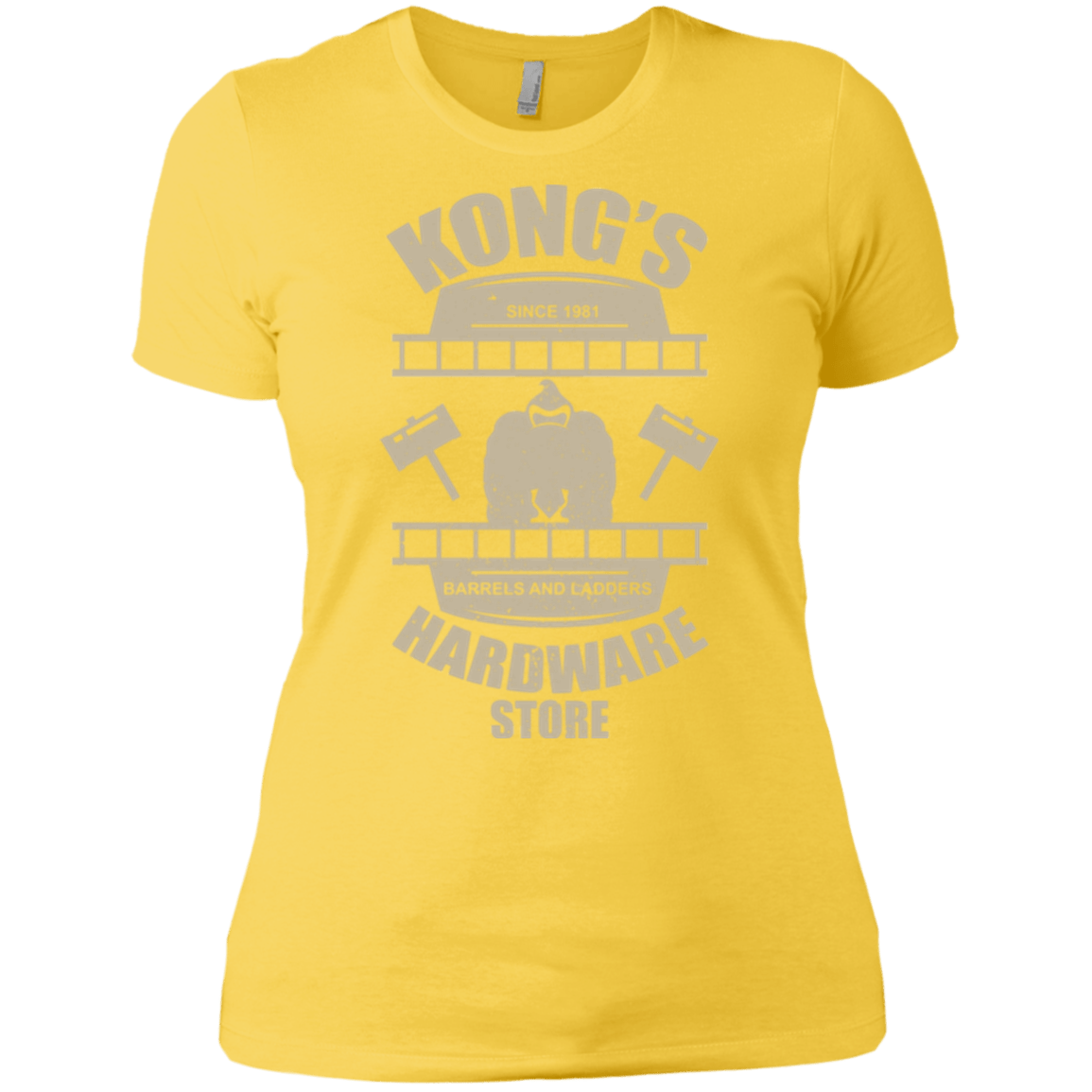 T-Shirts Vibrant Yellow / X-Small Kongs Hardware Store Women's Premium T-Shirt