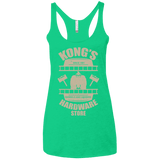 T-Shirts Envy / X-Small Kongs Hardware Store Women's Triblend Racerback Tank