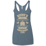 T-Shirts Indigo / X-Small Kongs Hardware Store Women's Triblend Racerback Tank