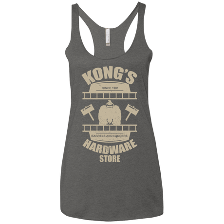 T-Shirts Premium Heather / X-Small Kongs Hardware Store Women's Triblend Racerback Tank