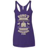 T-Shirts Purple / X-Small Kongs Hardware Store Women's Triblend Racerback Tank